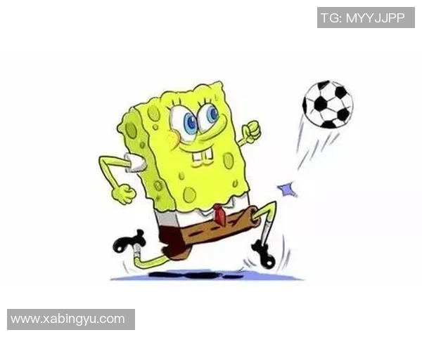 海绵宝宝成为足球球星，探索他在绿茵场上的冒险与挑战